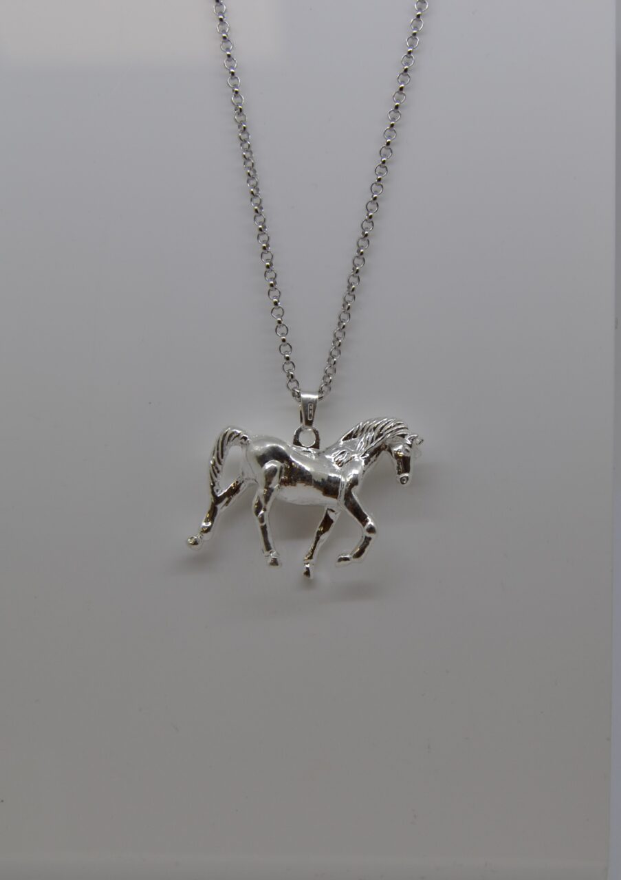Ciondolo d’argento cavallo in argento Filu & Trama